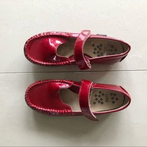 Paten red leather IMO shoes